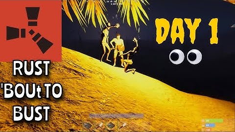 First time Playing Rust has gone Wrong 😂