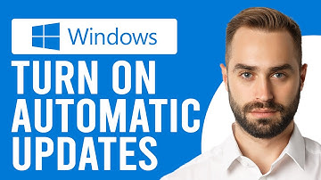 How To Turn On Automatic Updates In Windows (How to Enable Windows Update)