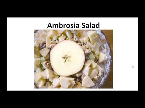 Paleo Diet Recipes - Ambrosia Salad By A Former Diabetic