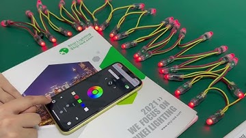 12mm   #LED #Pixel #Light #Module DC 5V IP68 waterproof RGB color  Digital LED #christmas #Light