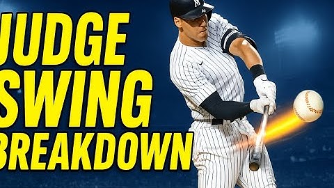 Aaron Judge Swing Breakdown | The Most Dangerous Swing in Baseball