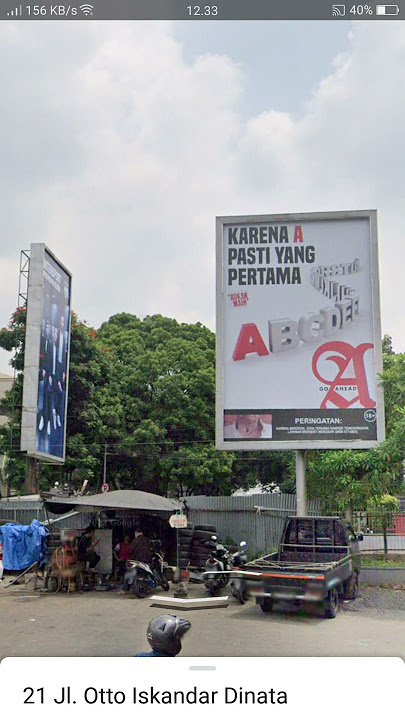 Billboard Rokok INTERSPORT & A Mild Bukan Main - Karena A Pasti Yang Pertama (2022)