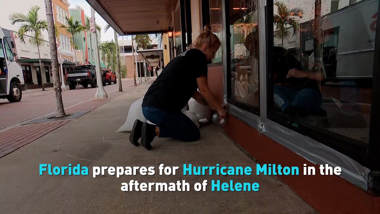 Florida prepares for Hurricane Milton in the aftermath of Helene - YouTube