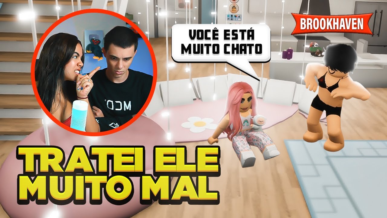 UM DIA TRATANDO MEU NAMORADO MAL EM BROOKHAVEN @odarknildo