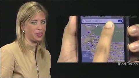 iPod Touch - How to Use the maps application to find businesses in iPod Touch