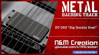Melodic Heavy Metal Guitar Backing Track Jam in Em | BT-053 chords