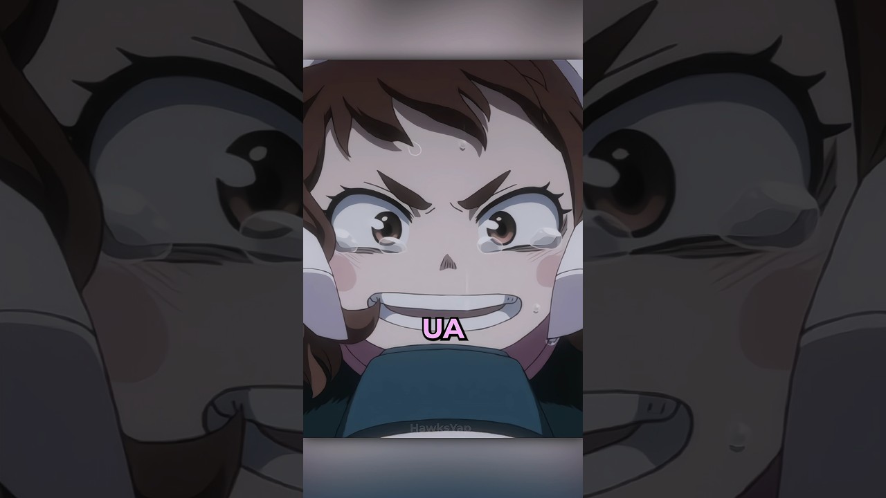 Ochaco's speech is one of the best moments in My Hero Academia 