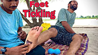 Feet Frenzy: Massage, Tickle & Uncontrollable Laughter. ASMR