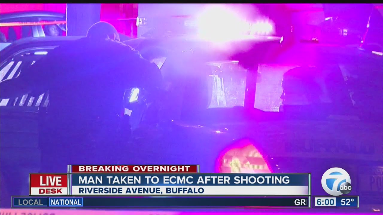 Man taken to ECMC after shooting - YouTube
