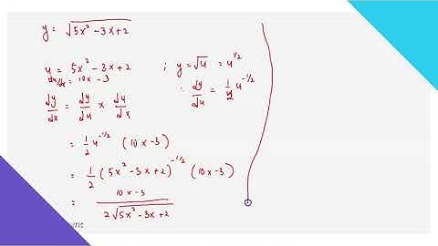 Rules of Differentiation Part 3