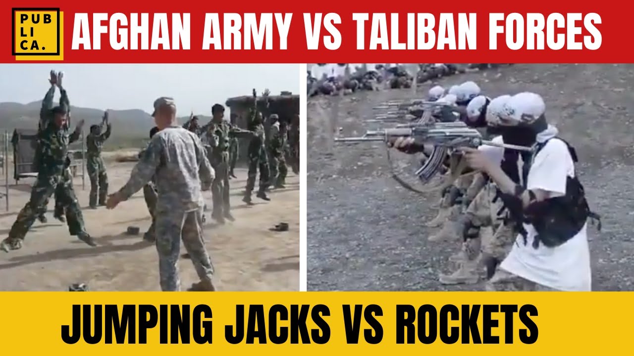 Afghanistan Army Jumping Jacks
