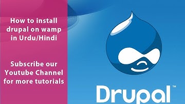 How to Install Drupal on Wamp Server in Urdu