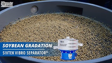 Gradation of Soybean with Sivtek Vibro Separator