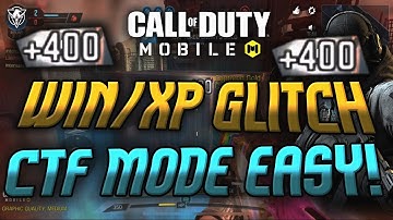 Call of Duty Mobile EASY WIN + XP GLITCH in CTF MODE - GUARANTEED WINS (CODM Season 6 INSANE Glitch)