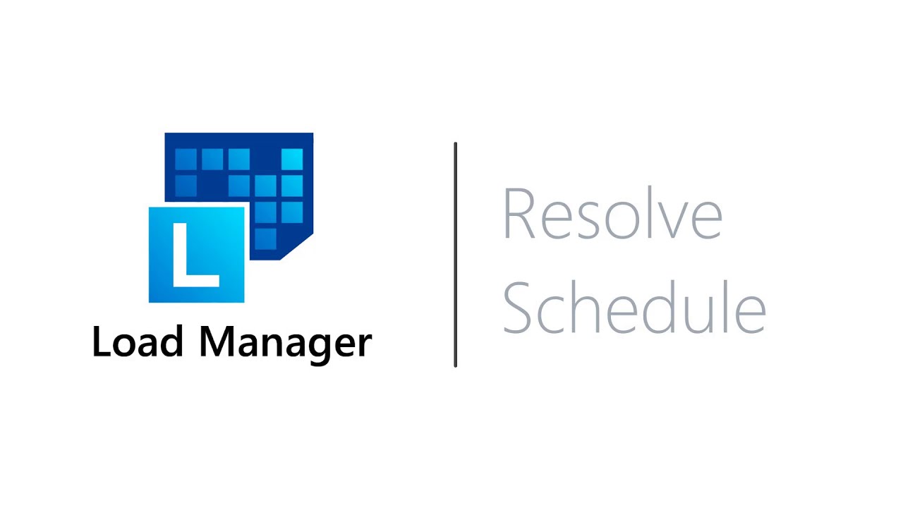 Load Manager Resolve Command YouTube