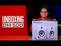 Unboxing the DM-50D desktop monitor speakers