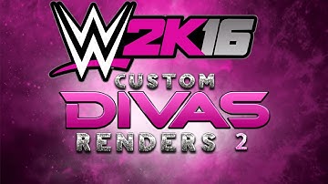 WWE 2K16: Divas Render Showcase II