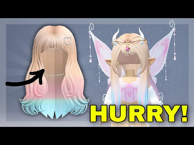 PointMelon on X: @luckyyloll & i gonna drop this cute lil free limited hair  Wednesday @ 8pm EST #robloxugc #robloxdev #roblox   / X