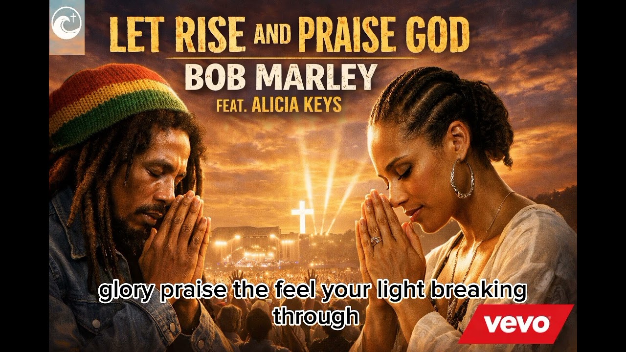Let rise and praise God_ Bob Marley ft Alicia key (Official Gospel raggae lyrics)