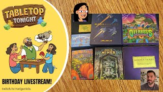 Overboss: A Boss Monster Adventure, Moonrakers, and More Live Board Game Runthroughs!