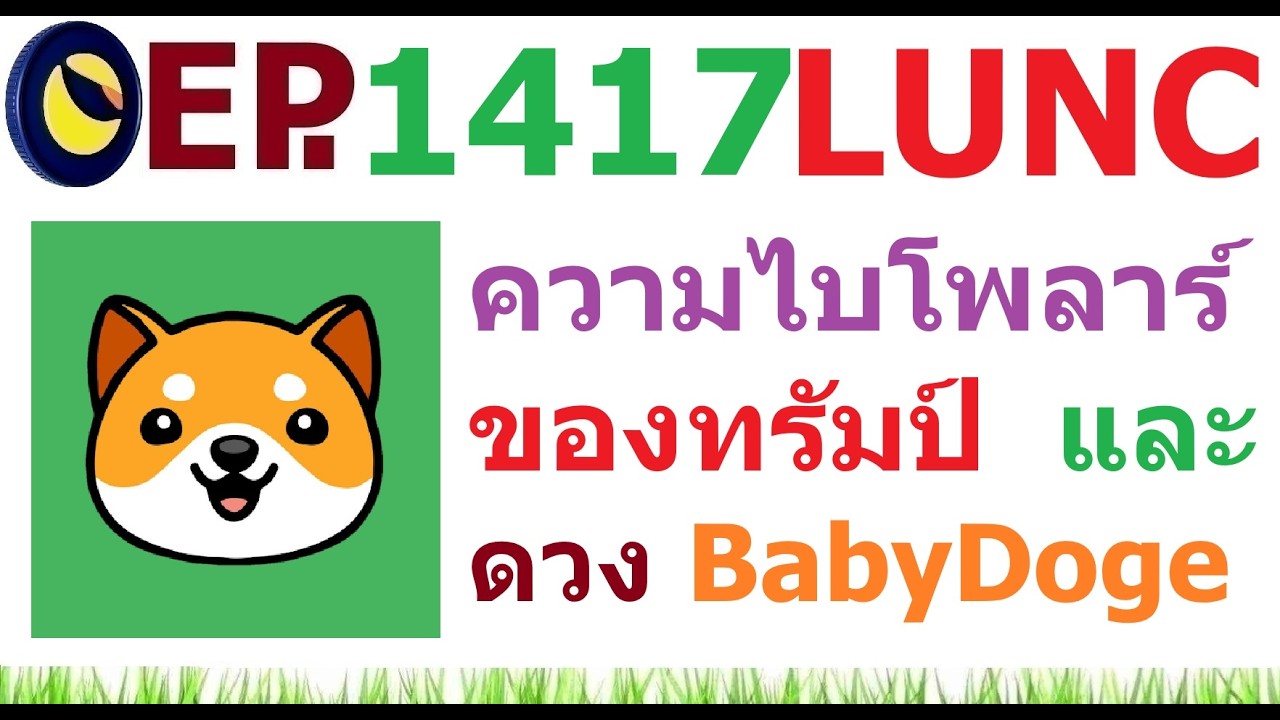 ⁣[Ep.1417] ดวงชะตา BabyDoge และความไบโพลาร์ของทรัมป์