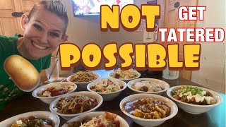 LAKEHOUSE BAR - GET TATERED 🥔 TATOR BOWL CHALLENGE!! - NEW RECORD? MOM VS FOOD