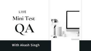 Live Mini Test | Linear & Circular Seating Arrangements | Akash Singh LIVE on Unacademy CATalyst
