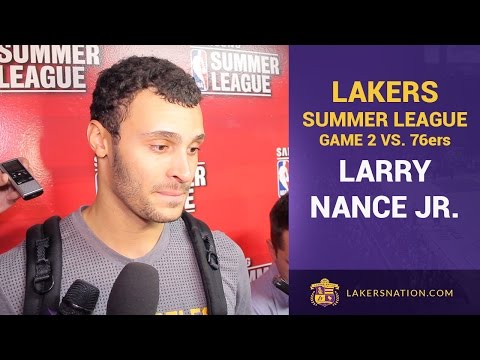 Larry Nance Jr. On Lakers Fans: 'They Loved The Fight'