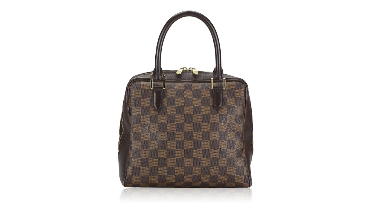 Louis Vuitton Damier Ebene Brera Square Boston Bag