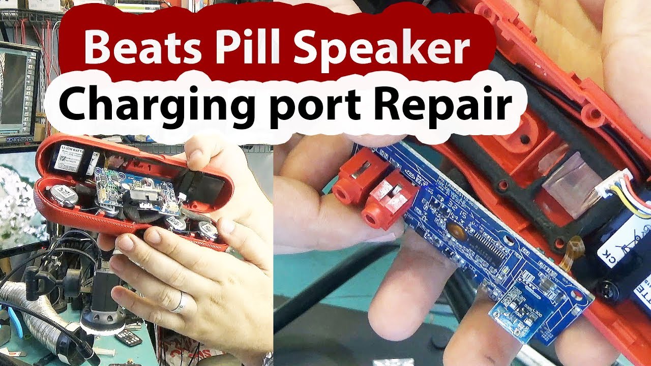 beats pill charger port replacement