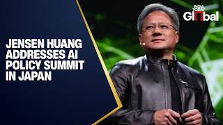 WATCH LIVE: Nvidia CEO Jensen Huang Delivers AI Policy Keynote in Japan