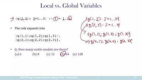 ASU CSE 259 Logic in Computer Science (2019 Spring) Lecture 16