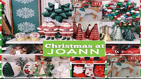All NEW Jo Ann's Christmas 2022 Shop With Me!! Plu...