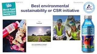 IFE WFIA Best environmental sustainability or CSR initiative