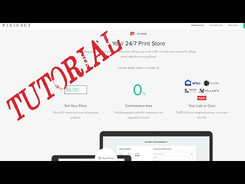 How to Set up Your Photography Pixieset Store (Part 1)
