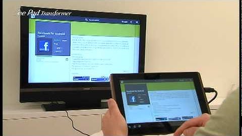 Android 3.0 & Android Market sur le Netbook ASUS eeepad Transformer