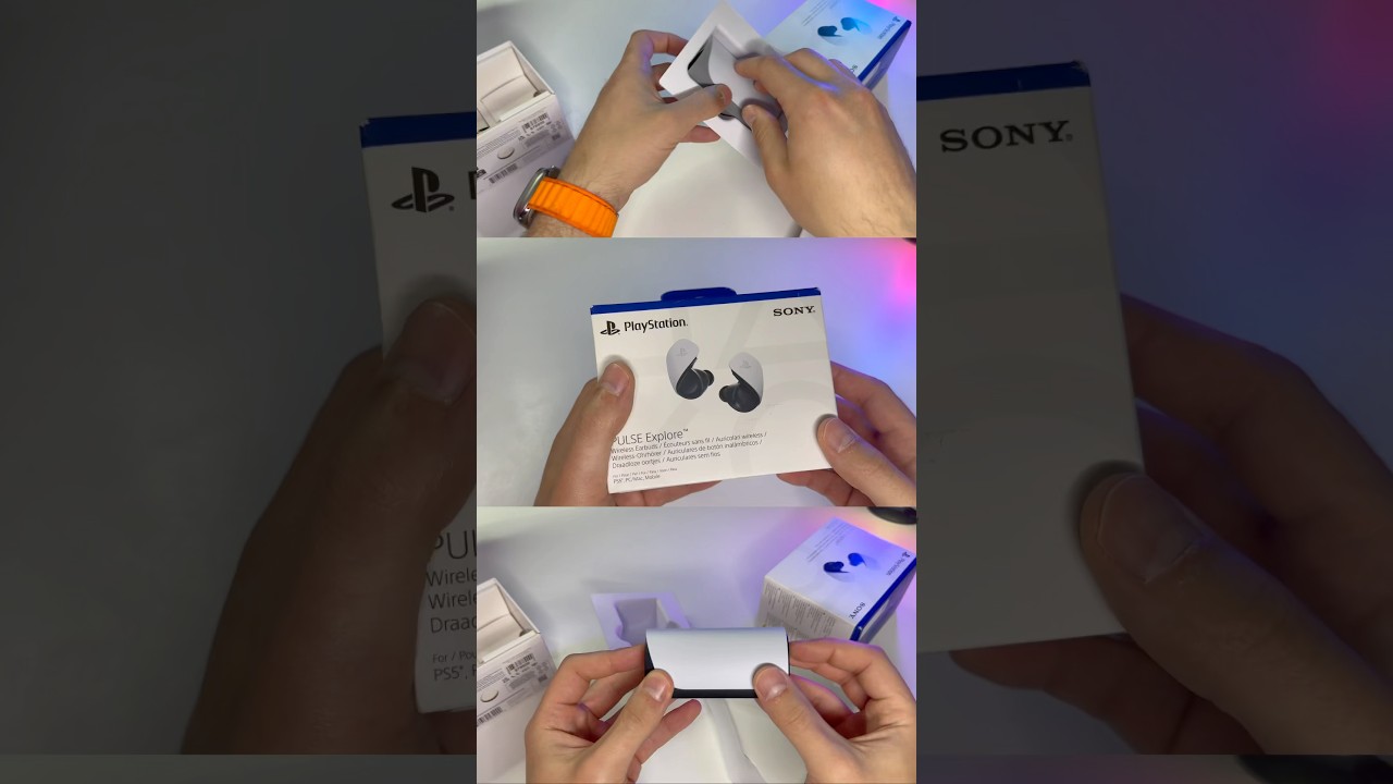 Sony PULSE explore Unboxing 