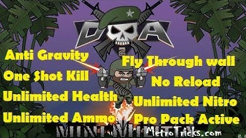 How to create mini militia mod apk||Latest 2018 by mm super patcher