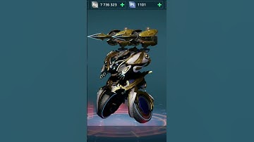 War Robots: I won a Baihu Lynx from free Blue Data Pad (Silver)