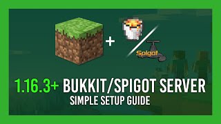 How to: Set up a 1.16  Spigot/Bukkit Minecraft Server | High Performance | 1.16.3 