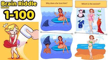 Brain Riddle Tricky Puzzles Levels 1 - 100 Complete Gameplay Walkthrough