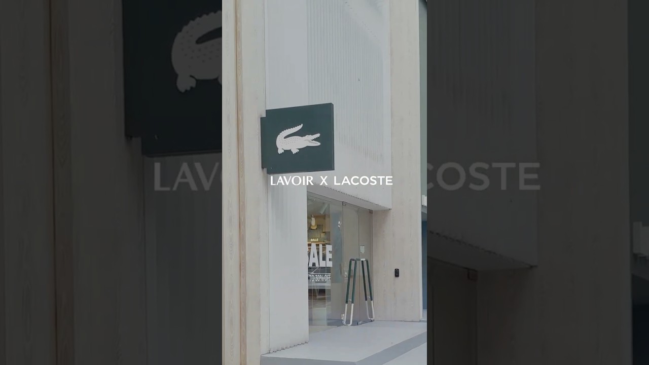 [콜라보레이션] 라브아와 라코스테의 특별한 만남