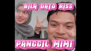 AI RISS DAN MIMI NAIK LIFT BERSAMA!!! CHOMEL MIMI BAGI SALAM..