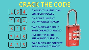 Open Lock By Cracking Code Puzzle Part 6 | Answer & Explanation [with English subtitles] #StayHome