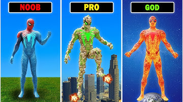 Upgrading to Elemental Spiderman in GTA 5