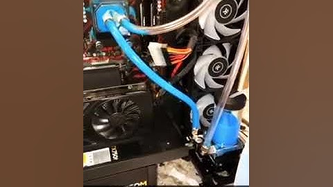 PC Water cooling failed 😭 #pc #watercooling #failed