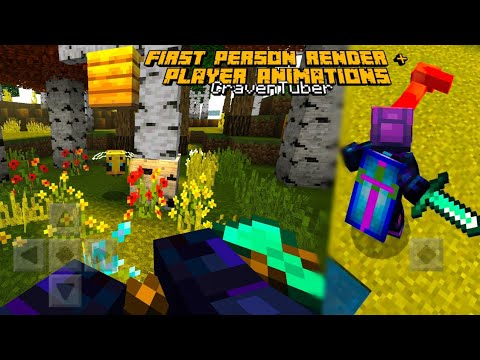 Download Player Animation mod MCPE android on PC