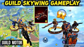 Guild Skywing Gameplay - 4 Player Skywing | Guild Motor - Free Fire Guild Rewards