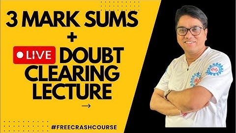 Master3 Marks Sums + Live Doubt Clearing | Engg Maths 1 M1 | Mumbai Univ FE | CSGT Chetan Sir