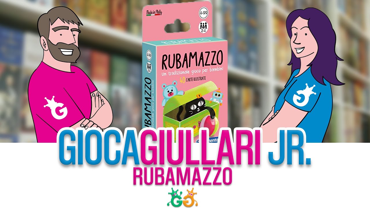 Gioca Giullari Junior - Rubamazzo, il classico gioco per bambini in una  nuova versione! 